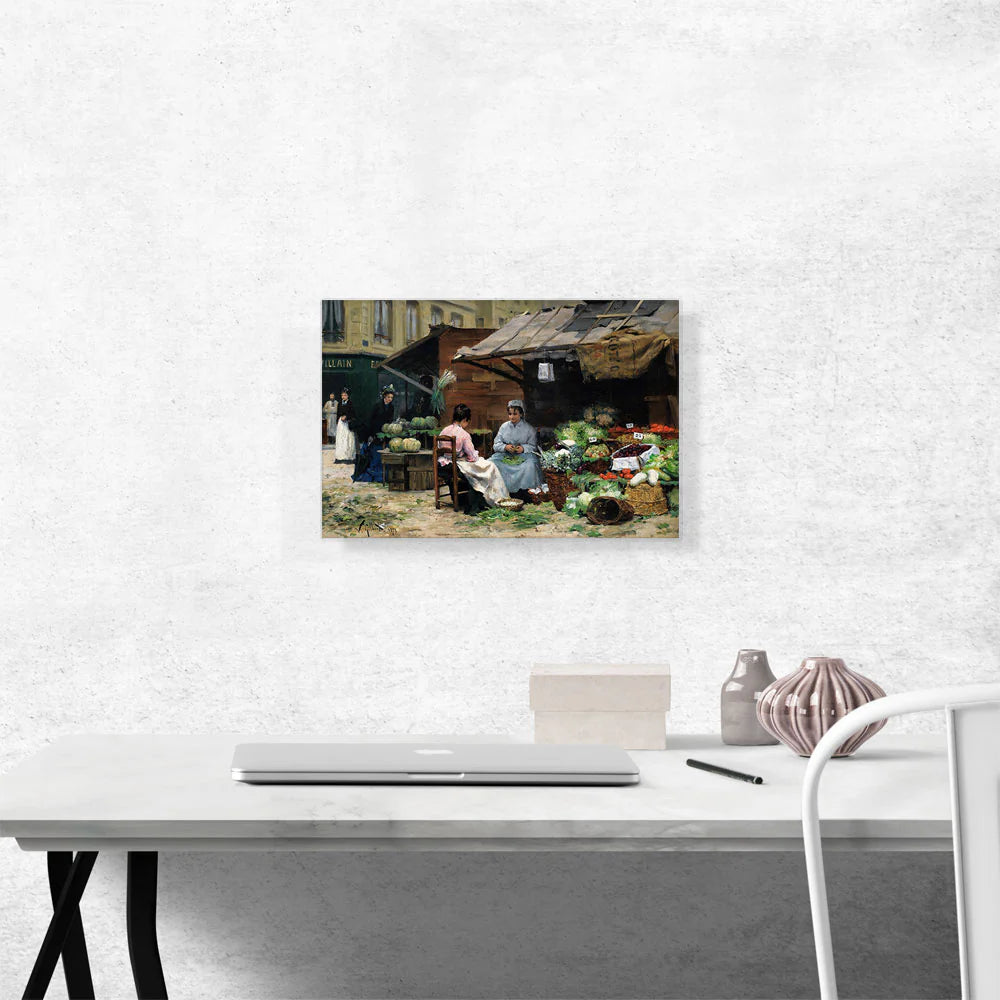 Young Women at the Market 1878