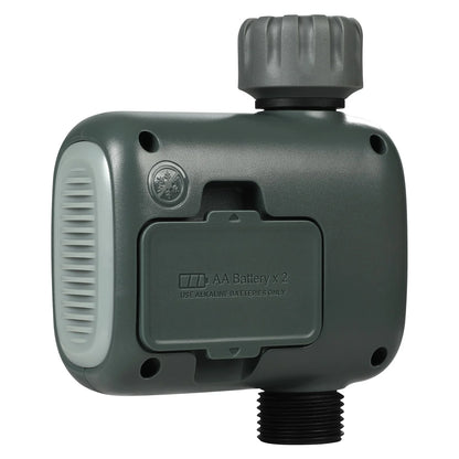 VEVOR Wifi Sprinkler Timer, Single Outlet, Smart Hose Faucet Water Timer with Brass Inlet, APP Control via 2.4Ghz Wifi or Bluetooth, Voice Control with Alexa Google Assistant, IPX6 for Yard Watering