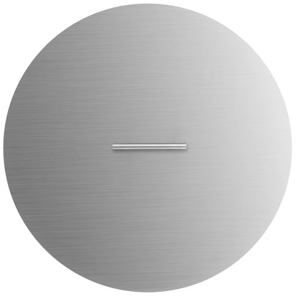 VEVOR Fire Pit Lid round 20 Inch Fire Pit Ring Lid 1.5 Mm Thick 304 Stainless Steel Fire Pit Burner Cover for round Patio Fire Pit