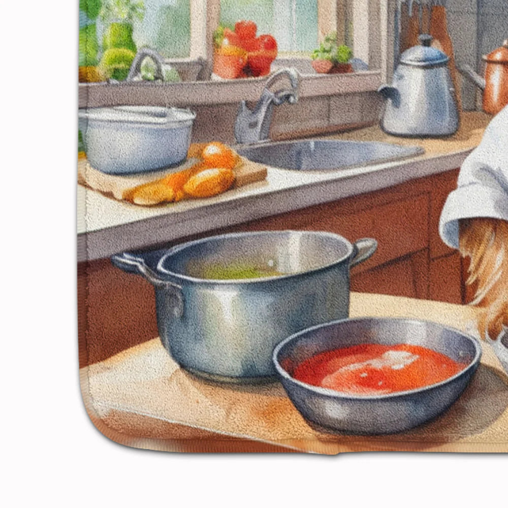 Yorkie Yorkshire Terrier the Chef Memory Foam Kitchen Mat